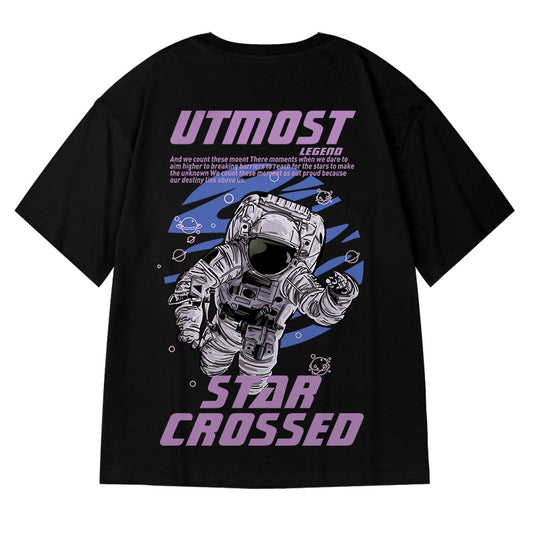 European And American Trendy Men's Oversized Loose Short Sleeved T-shirt